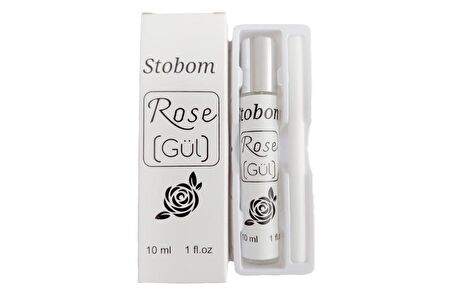 Stobom Mini Gül Aroma Terapi Esansı (Rose) 10ml 2 li Avantaj Paketi