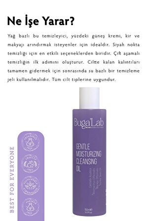 Gentle Moistrizing Celansing Oil- Nemlendirici Etkili Temizleme Yağı