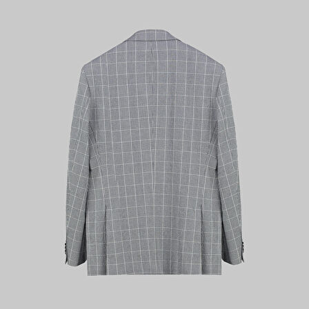 THITA THEO LACİVERT KARELİ TAKIM ELBİSE