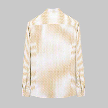 ARTOS ÇİZGİLİ AÇIK KAHVERENGİ GÖMLEK