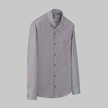 GOIAS KARELİ YEŞİL GÖMLEK