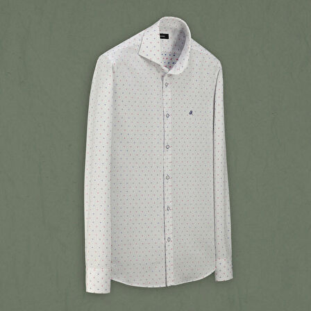 COMO FO SLİM PAMUKLU PEMBE GÖMLEK