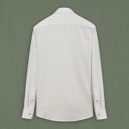 COMO FO SLİM PAMUKLU PEMBE GÖMLEK