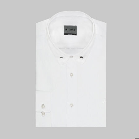 LOMBARDİ UZUN KOL SOHO BEYAZ GÖMLEK