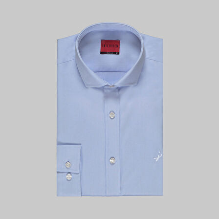 DEMBA UZUN KOL SOHO KOYU MAVİ GÖMLEK