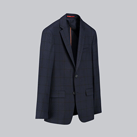 AMARA EKOSE LACİVERT CEKET