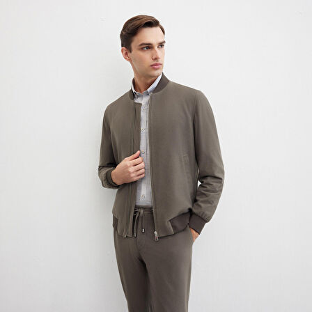 GOIAS UZUN KOL AÇIK KAHVERENGİ GÖMLEK