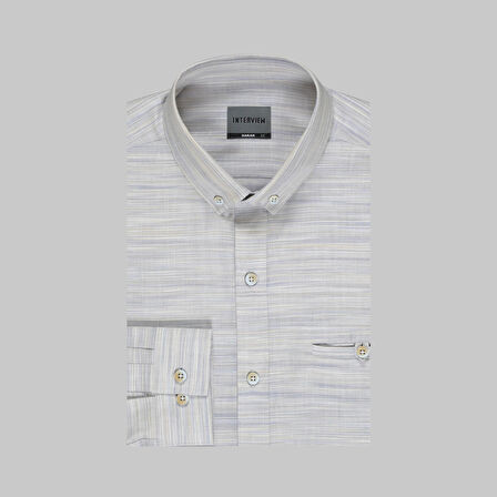 GOIAS UZUN KOL AÇIK KAHVERENGİ GÖMLEK