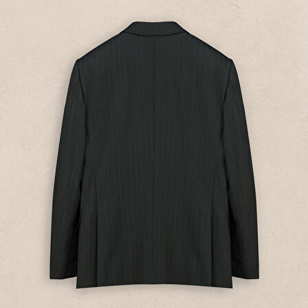 AMARA RESTA ÇİZGİLİ ANTRASİT ERKEK TAKIM ELBİSE