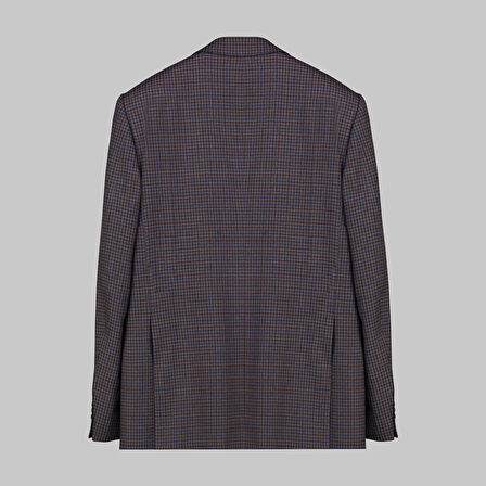 REXFORD DESENLİ KAHVERENGİ CEKET