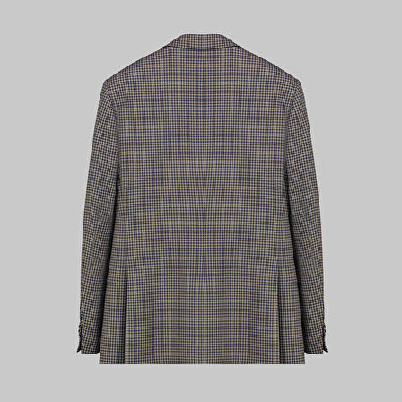 REXFORD DESENLİ AÇIK KAHVERENGİ CEKET