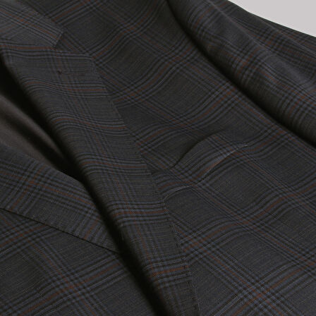 JAM KOYU GİR KARELİ CEKET