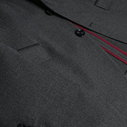 MATA KOYU GRİ CEKET