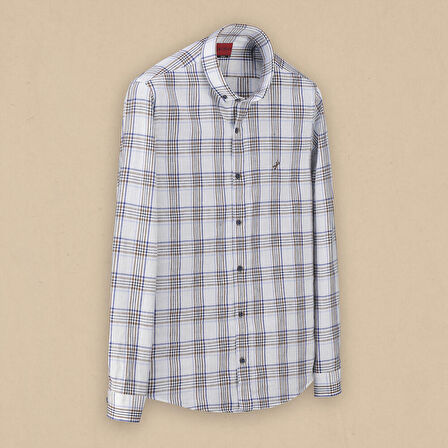 GOIAS SOHO KAHVERENGİ KARELİ GÖMLEK