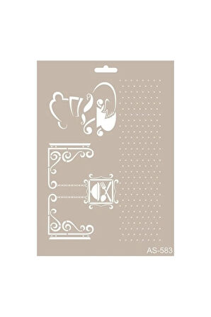 As583 - A4 Stencil