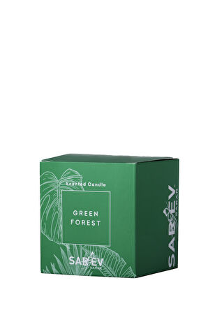 Sarev Green Forest Scented Candle/Kokulu Mum