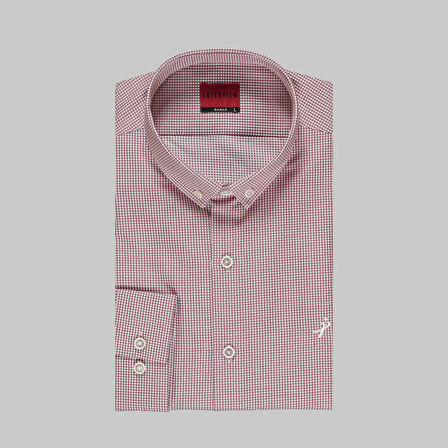 DREW UZUN KOL KIRMIZI GÖMLEK