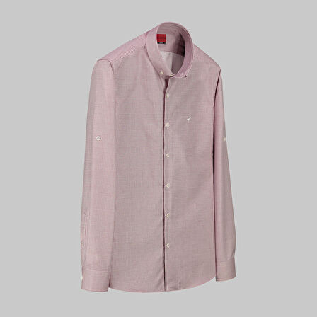 DREW UZUN KOL KIRMIZI GÖMLEK