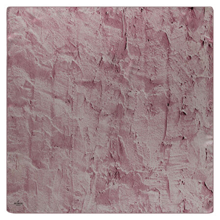 MERMER DESENLİ PEMBE SATEN İPEK EŞARP