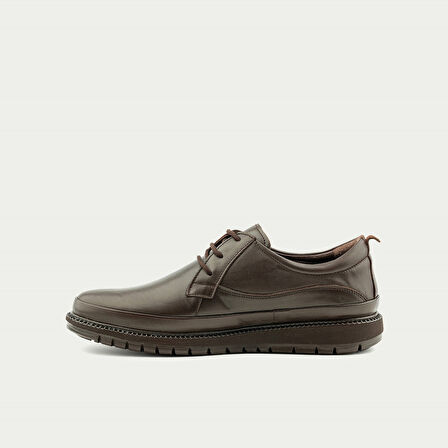 Erkek Comfort Bağcıklı Ayakkabı [052187] KAHVERENGİ, 40
