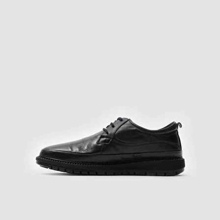 Erkek Comfort Bağcıklı Ayakkabı [052187] SİYAH, 44