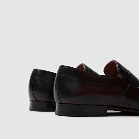 Erkek Klasik Kösele Ayakkabı [052206] KAHVE ANTİK, 42