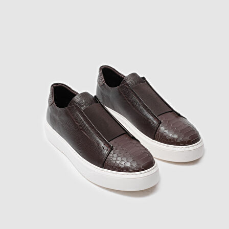 Erkek Sneaker Ayakkabı [052220] KAHVERENGİ, 44