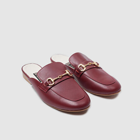 Kadın Loafer Terlik [060113] KIRMIZI, 36