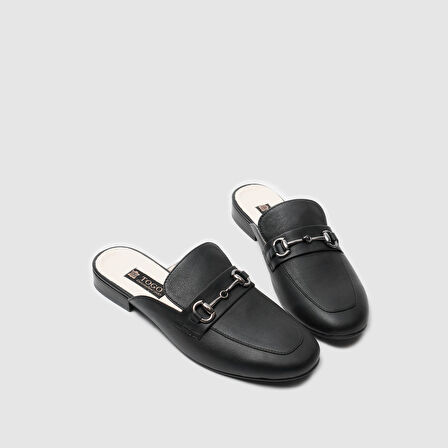 Kadın Loafer Terlik [060113] SİYAH, 36