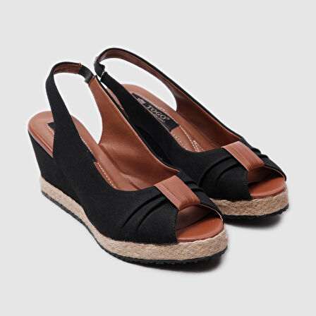 Kadın Dolgu Topuk Sandalet [051751]