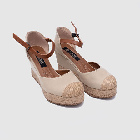 Kadın Dolgu Topuk Sandalet [051750]