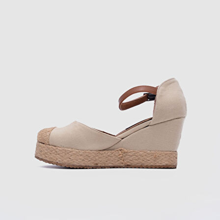 Kadın Dolgu Topuk Sandalet [051750]