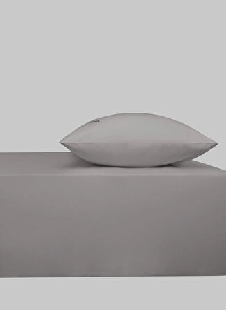 Sarev Gri Fıtted Çarşaf NEWSLOWCITY180x200FITTEDSHEETGRİ