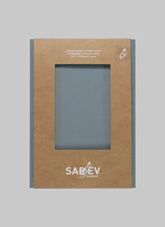 Sarev Mavi Fıtted Çarşaf NEWSLOWCITY180x200FITTEDSHEEMAVİ