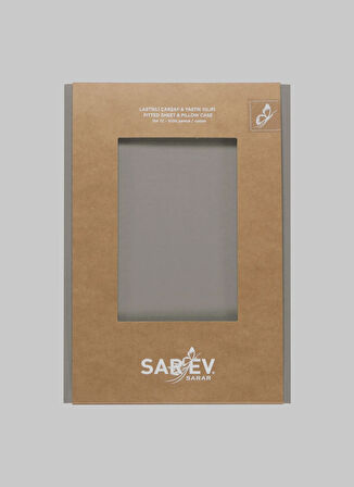 Sarev Gri Fıtted Çarşaf NEWSLOWCITY200x200FITTEDSHEETGRİ