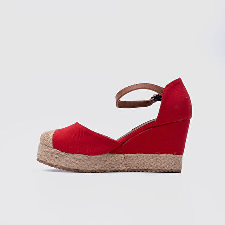 Kadın Dolgu Topuk Sandalet [051750]