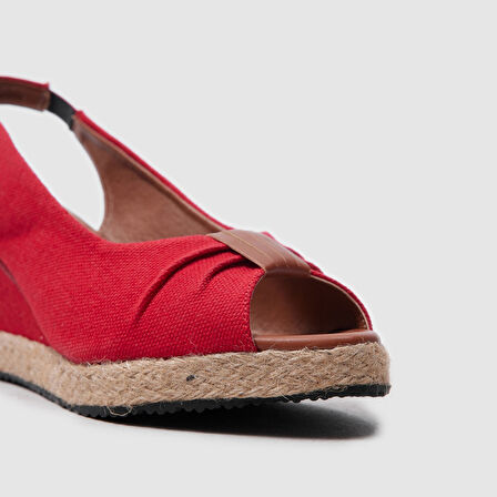 Kadın Dolgu Topuk Sandalet [051751]