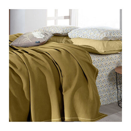 SarevEva Jadon Tek Kişilik Pike Takımı Nevresim Seti