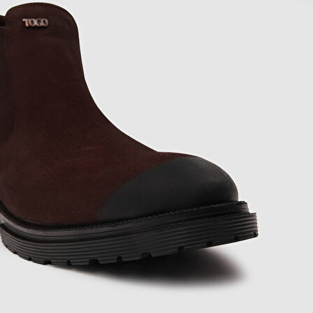 Erkek Chelsea Bot [052251] KAHVE NUBUK, 44