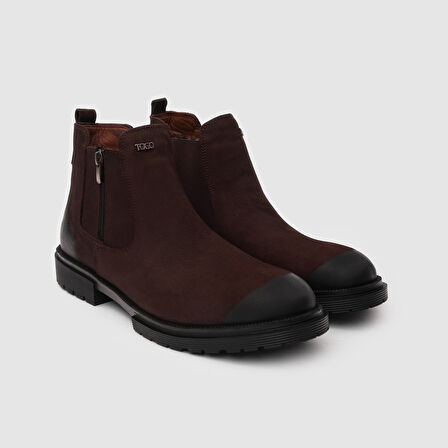 Erkek Chelsea Bot [052251] KAHVE NUBUK, 44