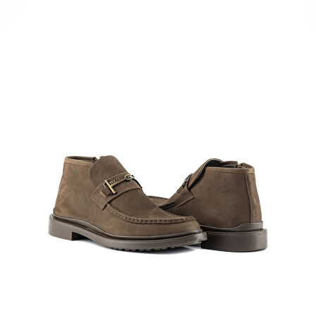 Erkek Casual Bot [052264] KAHVE NUBUK, 42