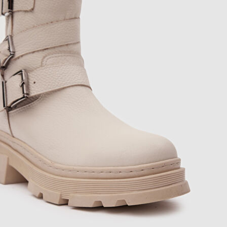 Kadın Casual Bot [060177] BEJ FLOATER, 38