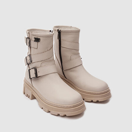 Kadın Casual Bot [060177] BEJ FLOATER, 38