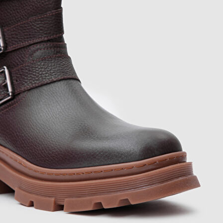 Kadın Casual Bot [060177] KAHVE FLOATER, 36