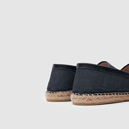 Erkek Espadril Ayakkabı [052050] SİYAH MONOGRAM, 41