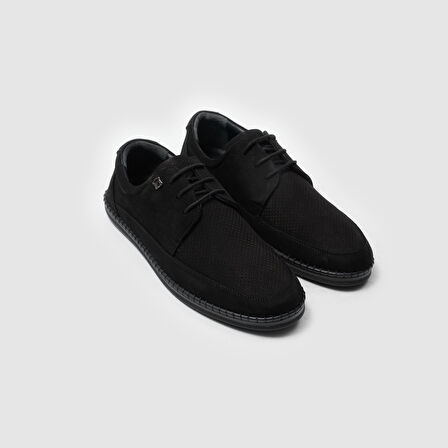 Erkek Comfort Ayakkabı [052058] SİYAH NUBUK, 44