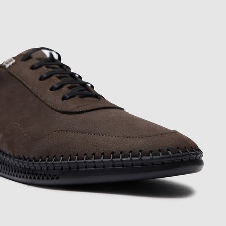 Erkek Sneaker Ayakkabı [052061] HAKİ YEŞİL NUBUK, 43