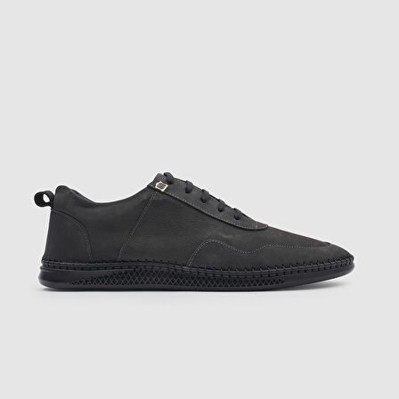 Erkek Sneaker Ayakkabı [052061] SİYAH NUBUK, 44