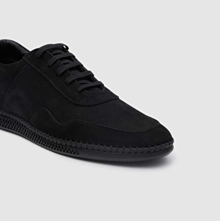 Erkek Sneaker Ayakkabı [052061] SİYAH NUBUK, 44