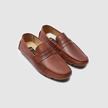 Erkek Loafer Ayakkabı[052054] BORDO ESKİTME, 40